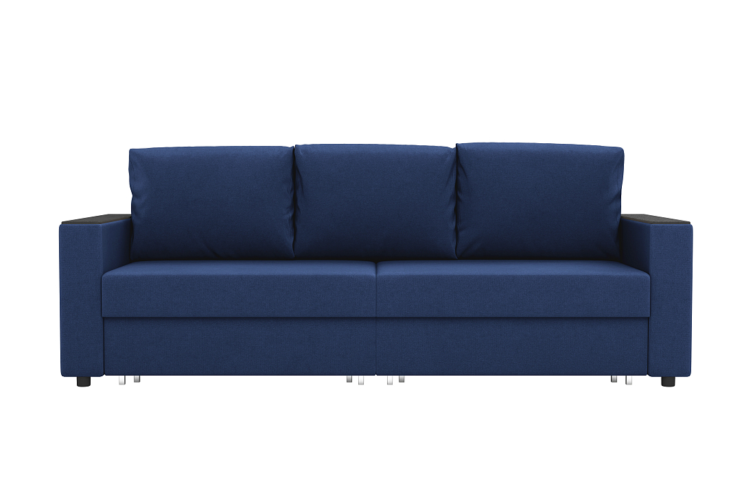 Гермес / Диван - кровать 3-х мест велюр велутто сапфир 26